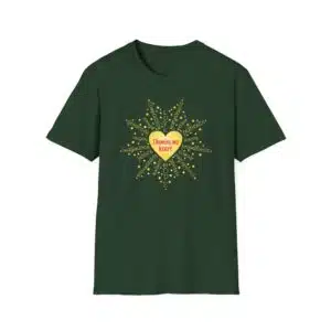 Illumine My Heart T-Shirt - Forest Green