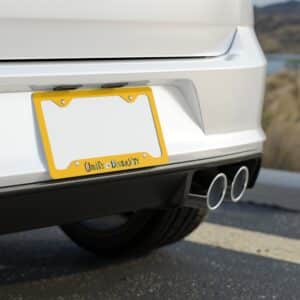 Unity in Diversity Metal License Plate Frame