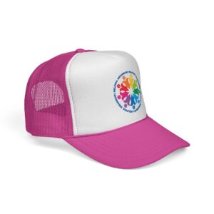 Neighbors Helping Neighbors Cap - Hot Pink/White/Hot Pink