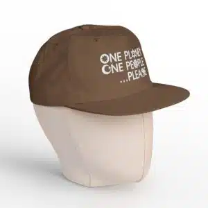 One Planet, One People …Please Cap - Walnut