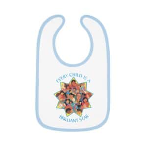 Every Child is a Brilliant Star with blue trim