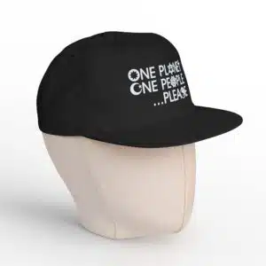 One Planet, One People …Please Cap - Black
