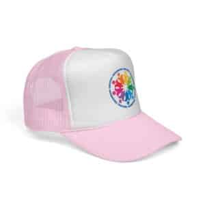 Neighbors Helping Neighbors Cap - Light Pink/White/Light Pink
