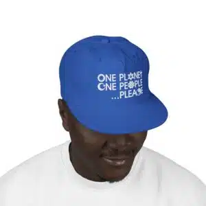 One Planet, One People …Please Cap - Bright Royal