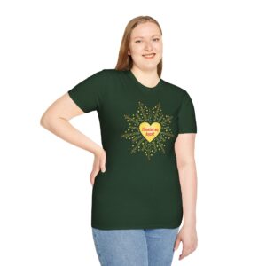 Illumine My Heart T-Shirt - Forest Green