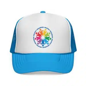 Neighbors Helping Neighbors Cap - Blue/White/Blue