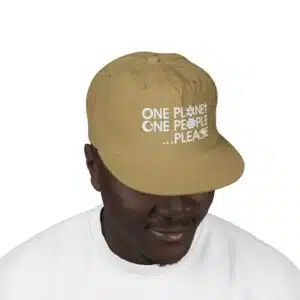 One Planet, One People …Please Cap - Khaki