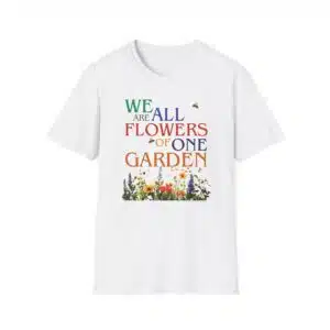Flowers of One Garden T-Shirt - White