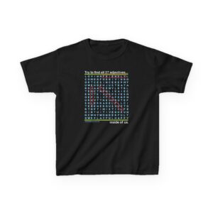 Virtues Word Search Kid's T-Shirt - New Design