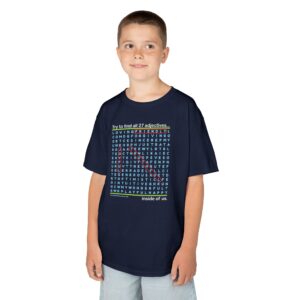 Virtues Word Search Kid’s T-Shirt - Navy