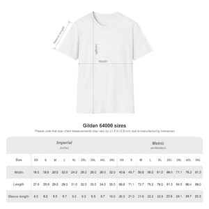 “Saving the Planet for My Grandkids” T-Shirt - Size Chart