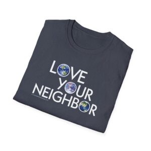 Love Your Neighbor/As Yourself T-Shirt - Heather Navy