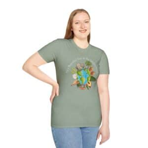 It’s a Beautiful Day in the (global) Neighborhood T-Shirt - Sage Green