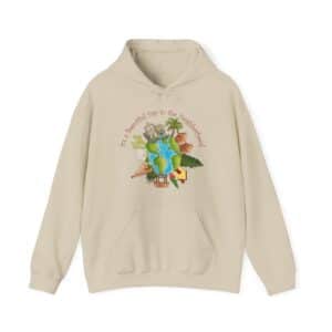 It’s a Beautiful Day in the Neighborhood Hooded Sweatshirt - Sand