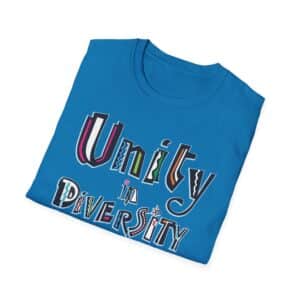 Unity in Diversity T-Shirt - Sapphire