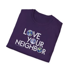 Love Your Neighbor/As Yourself T-Shirt - Purple