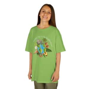 It's a Beautiful Day in the Neighborhood Kid's T - Lime