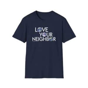 Love Your Neighbor/As Yourself T-Shirt - Navy