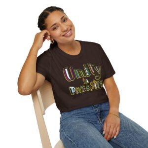 Unity in Diversity T-Shirt - Dark Chocolate