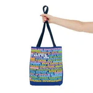 52 Simple Ways to Be Kind Tote Bag - 13" x 13"