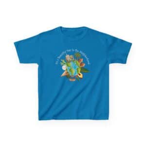 It's a Beautiful Day in the Neighborhood Kid's T - Sapphire