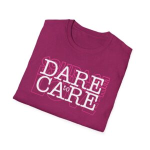 Dare to Care T-Shirt - Antique Heliconia