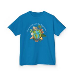 It's a Beautiful Day in the Neighborhood Kid's T - Sapphire