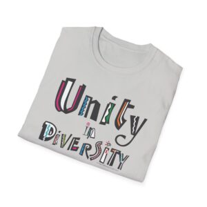 Unity in Diversity T-Shirt - Ice Grey