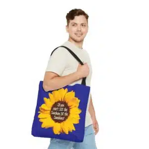 Be the Sunshine Sunflower Tote Bag - 18" x 18"