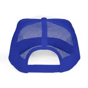 Emotional Support Human Trucker Caps - Red & Blue - back