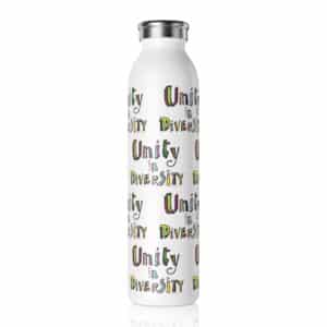 Unity in Diversity Insulated Slim Water Bottle