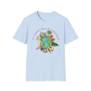 It’s a Beautiful Day in the (global) Neighborhood T-Shirt - Light Blue