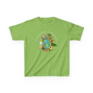 It's a Beautiful Day in the Neighborhood Kid's T - Lime