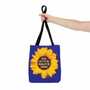 Be the Sunshine Sunflower Tote Bag - 13" x 13"