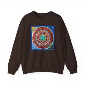 We Are All Related Crewneck Sweatshirt - Dark Chocolate