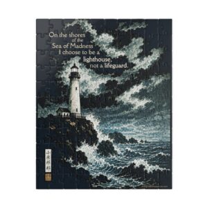 I am a Lighthouse, not a Lifeguard - A Puzzle for Therapists' Offices and Anyone in Recovery